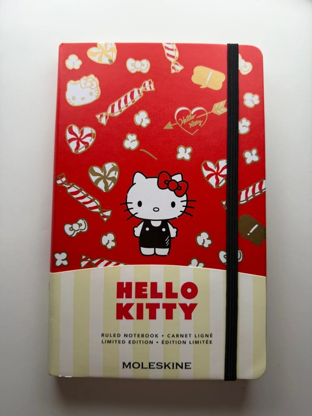 Moleskine Hello Kitty Limited Edition Large Ruled Notebook NWT